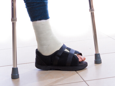 Calzature post-operatorie